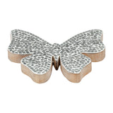 Gas Point White Large Mosaic Butterfly
