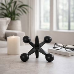 Devon Black Metal Jacks Decor