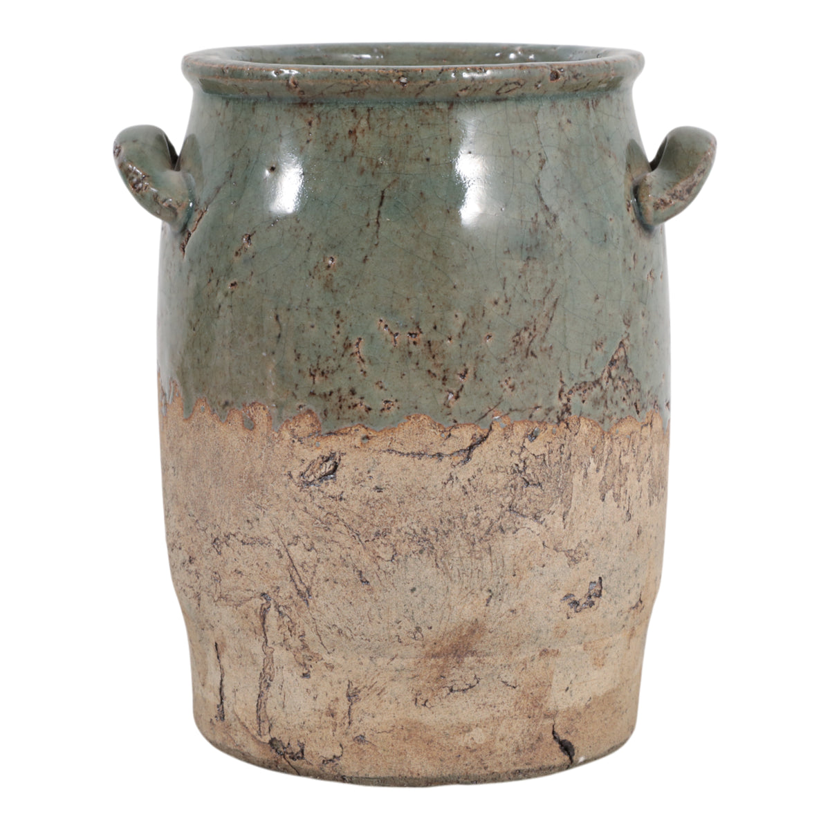Frazercross Green/Brown Traditional Vase