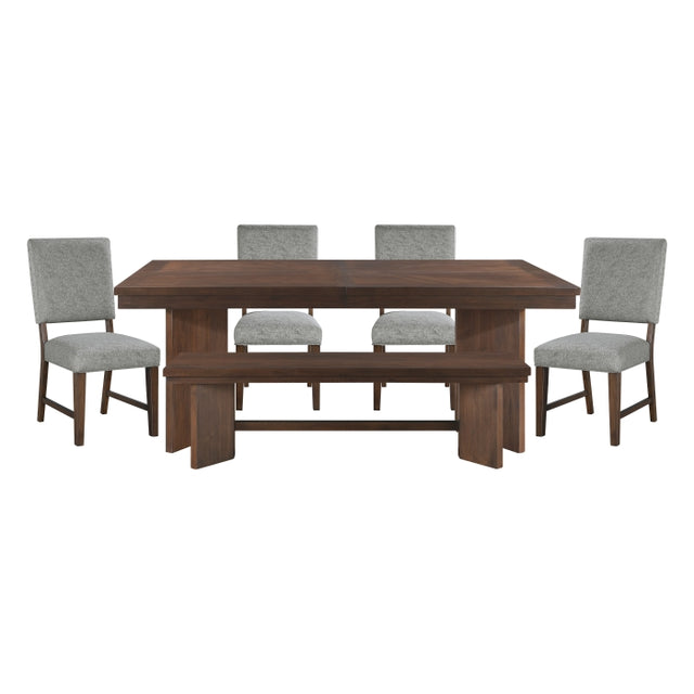 Franco Gray 6pc Dining Set