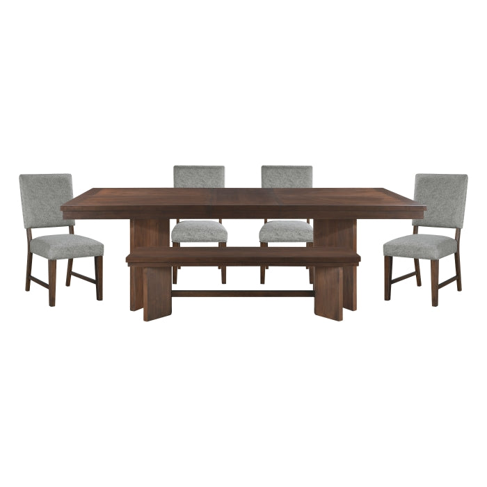 Franco Gray 6pc Dining Set