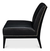 Agave Black Slipper Chair