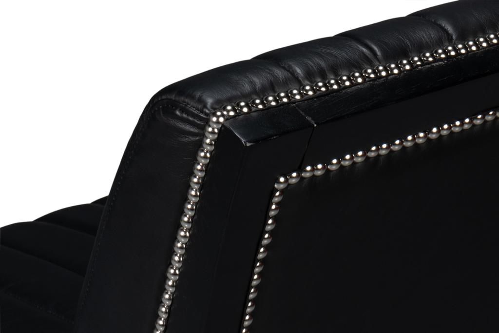 Agave Black Slipper Chair