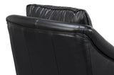 Vandike Black Arm Chair