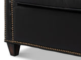 Vandike Black Arm Chair