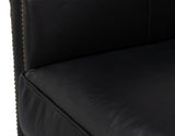 Vandike Black Arm Chair