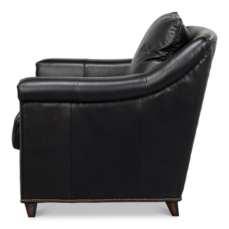 Vandike Black Arm Chair