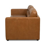 Grant Tuxedo Brown Sofa