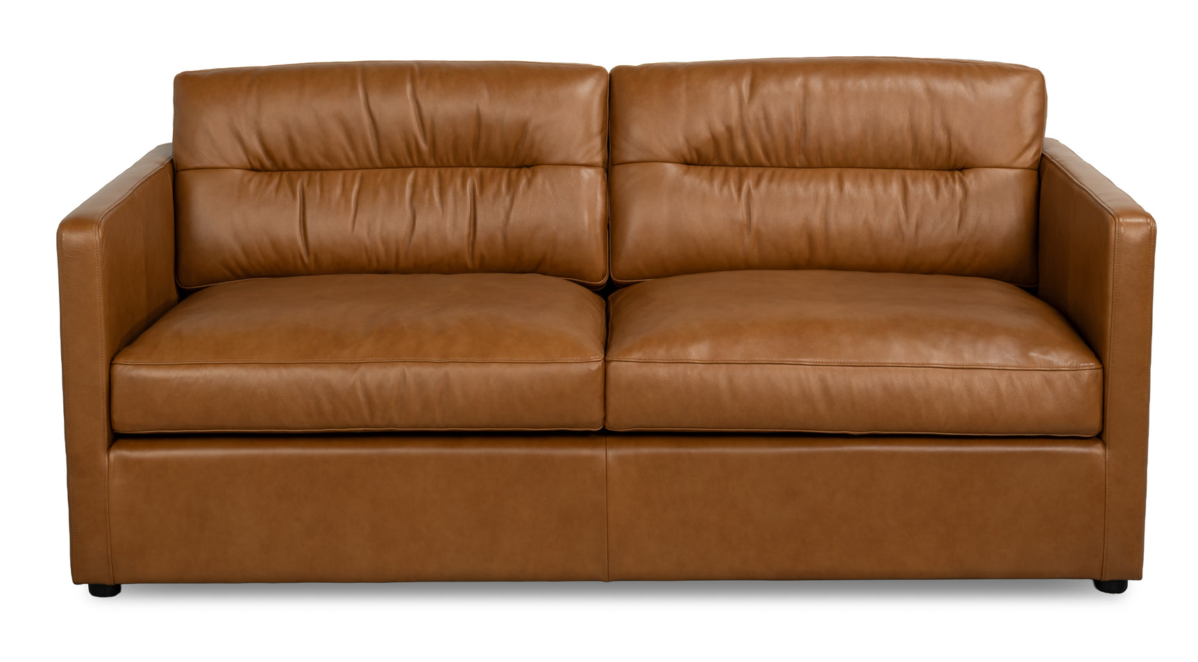 Grant Tuxedo Brown Sofa