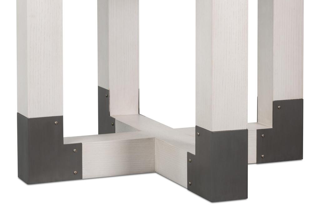 Brooklyn Jupe White Dining Table