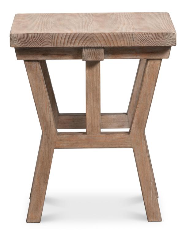 Farmhouse Natural Side Table