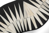 Meridian Brown Bone Inlay Mirror