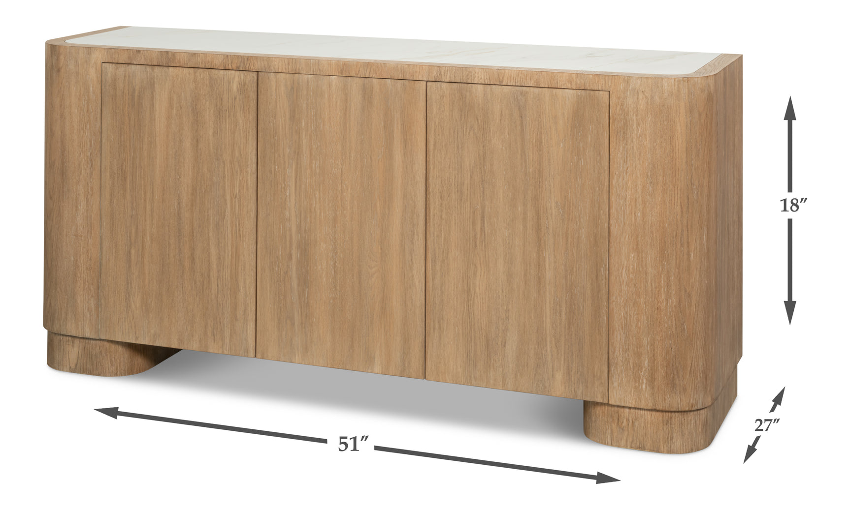 Arcus Brown Sideboard