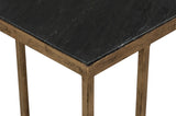 Patsy Gold Marguina Marble Side Table