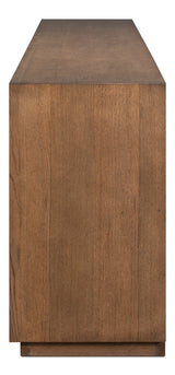 Prism Brown 4 Door Credenza
