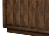Prism Brown 4 Door Credenza