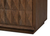 Prism Brown 4 Door Credenza
