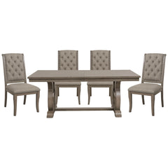 Vermillion Gray 5pc Bedroom Set