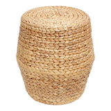 Glencoe Natural Braided Woven Stool
