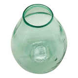 Descanso Green/Blue Glass Bud Vase