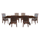 Lordsburg Brown Cherry 7pc Dining Set