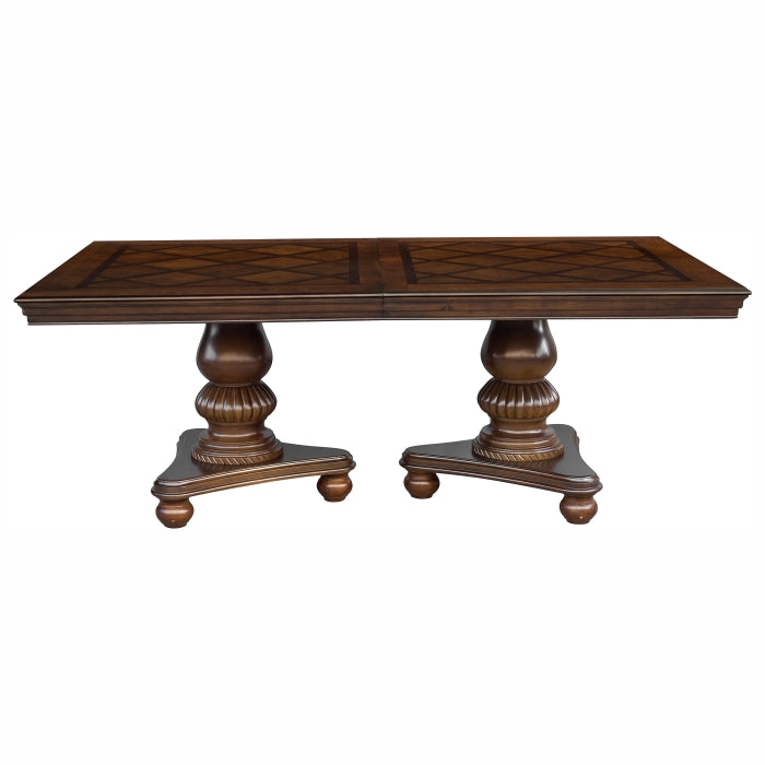 Lordsburg Brown Cherry 7pc Dining Set