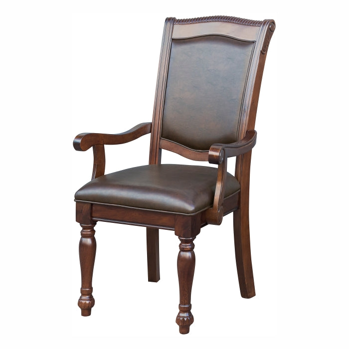 Lordsburg Brown Cherry 7pc Dining Set
