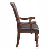 Lordsburg Brown Cherry 7pc Dining Set