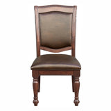 Lordsburg Brown Cherry 9pc Dining Set