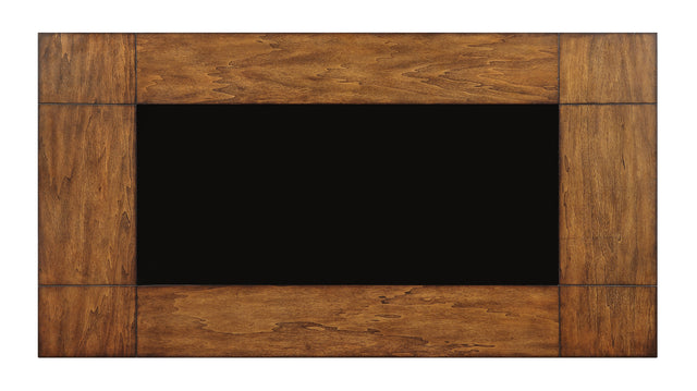 Selbyville Espresso Counter Height Table Glass Insert