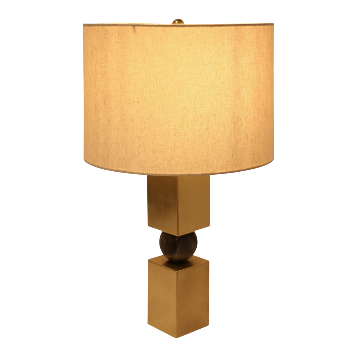 Alecley Blue/Ivory/Gold Lamp