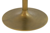 Ithaca White & Gold Dining Table