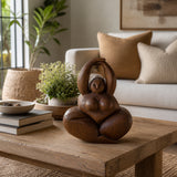 Voss Brown Chubby Lady Sitting