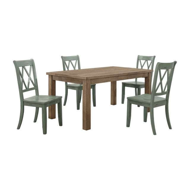 Janina Gray 5pc Dining Set