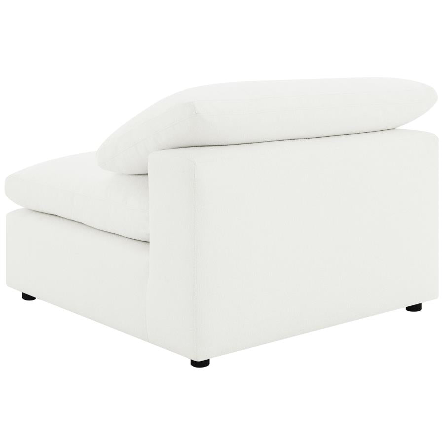 Raleigh Ivory Boucle Modular Cloud Sectional Sofa Units - Create your own Style - Ornate Home