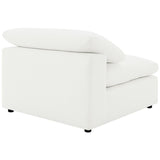 Raleigh Ivory Boucle Modular Cloud Sectional 6-piece incl. Ottoman - Ornate Home