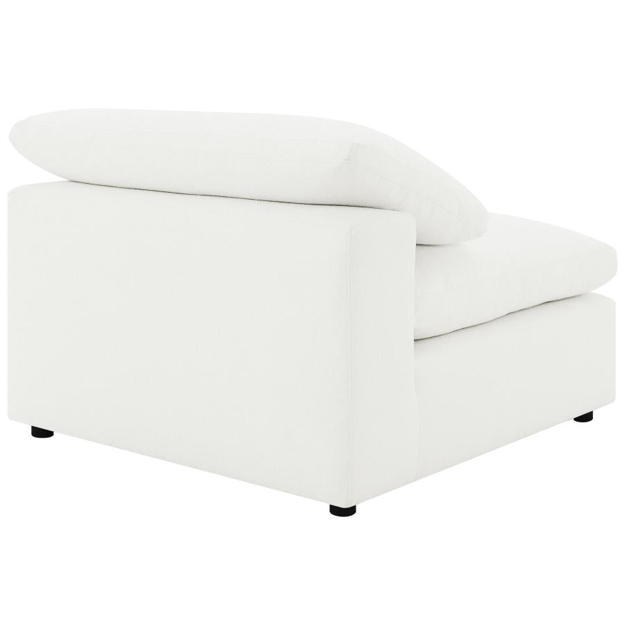 Raleigh Ivory Boucle Modular Cloud Sectional Sofa Units - Create your own Style - Ornate Home