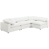 Raleigh Ivory Boucle Modular Cloud Sectional Sofa Units - Create your own Style - Ornate Home