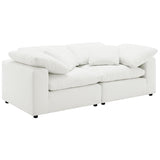 Raleigh Ivory Boucle Modular Cloud Sectional Sofa Units - Create your own Style - Ornate Home