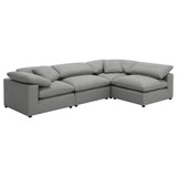 Raleigh Grey Boucle Modular Cloud Sectional Sofa Units - Create your own Style - Ornate Home