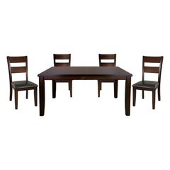 Mantello Brown 5pc Dining Set