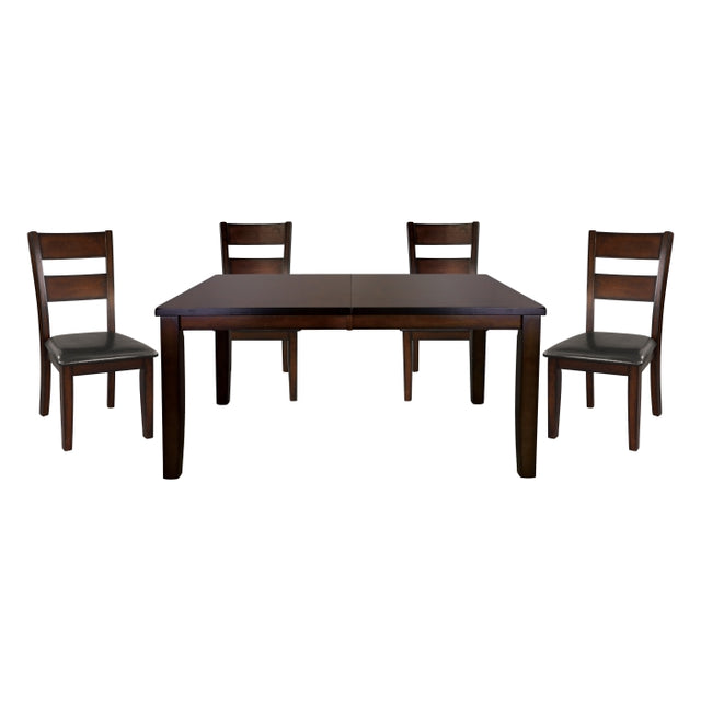 Mantello Brown 5pc Dining Set