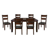 Mantello Brown 7pc Dining Set