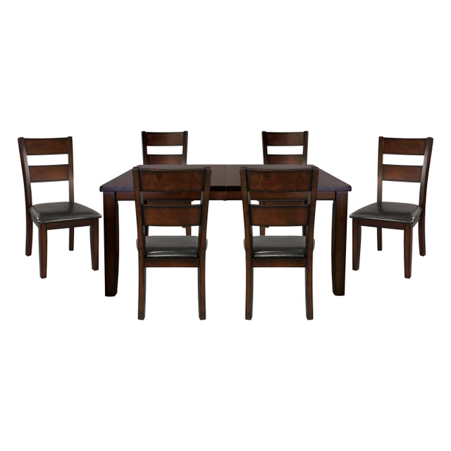 Mantello Brown 7pc Dining Set