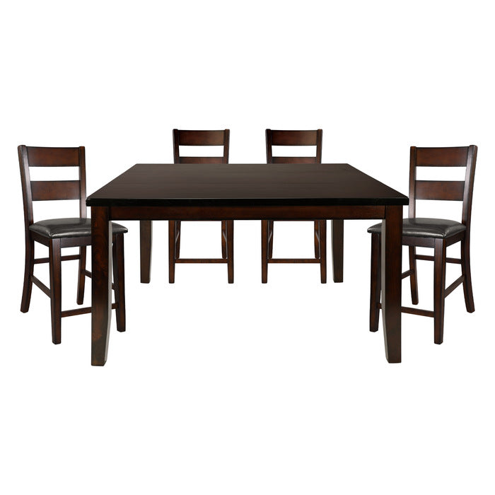 Mantello Brown 5pc Dining Set