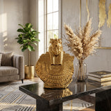 Kern City Gold Ceramic Table Top Sculpture