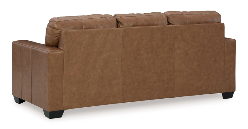 Bolsena Caramel Leather Sofa
