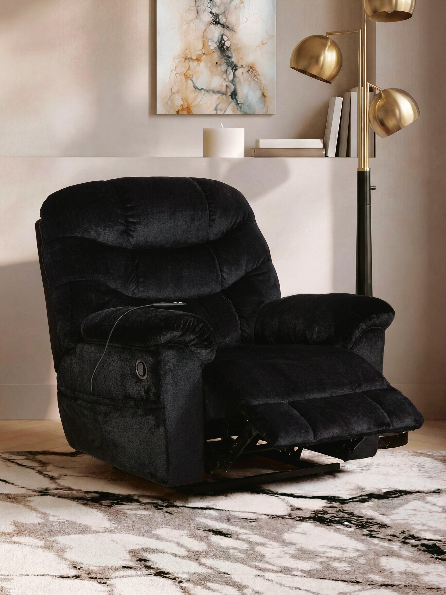 Linenfield Onyx Zero Wall Recliner (Online Special Price)