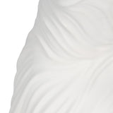 Riverkern White Large Curvy Ribbed Sculpture