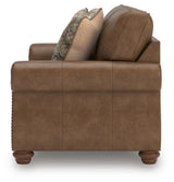 Chasemore Earth Queen Sofa Sleeper and Loveseat